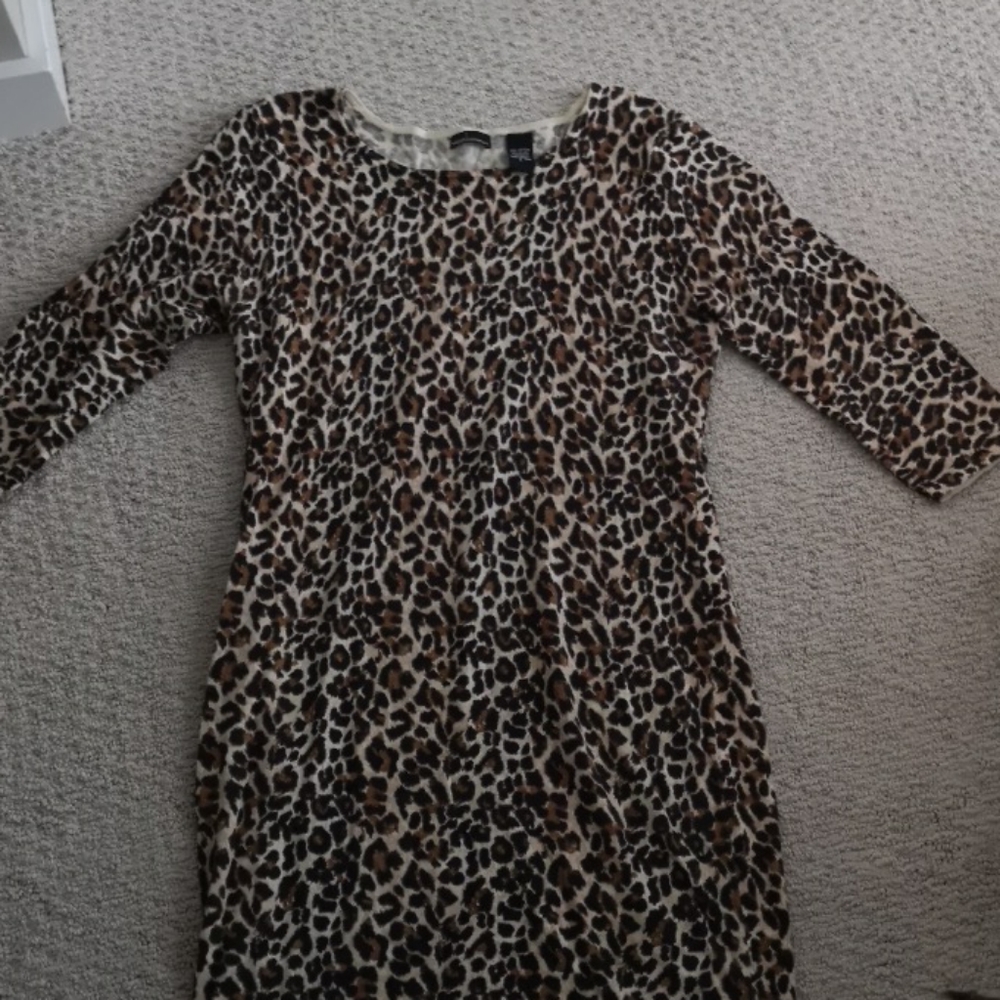 Leopard Print Dress